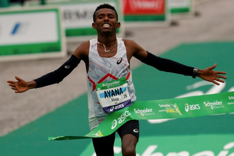 Ethiopia's Ayana Takes Paris Win on Marathon Debut